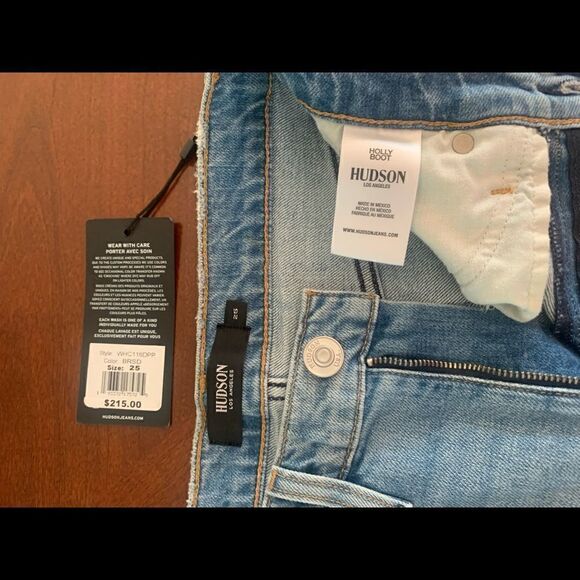 ✨Hudson holly high waist crop bootcut jeans size 25, NWT - Picture 5 of 8